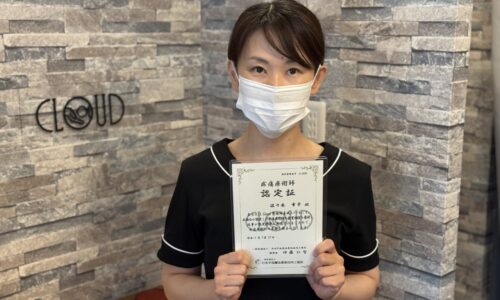 北海道から5日間短期コースを受講　苦手だった事が出来る様になりました。